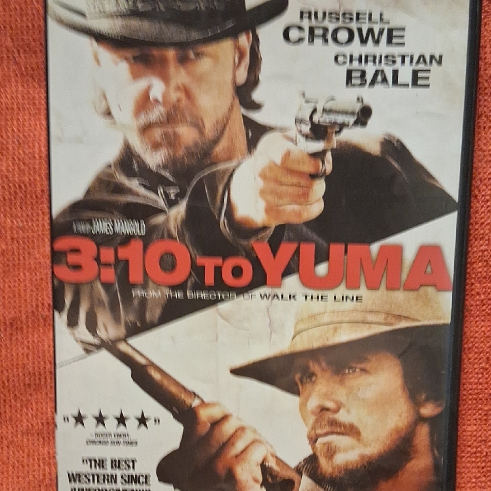 DVD SALE 📽️5/$15 - 10/$25 🎞️  3:10 to Yuma DVD - Black Case